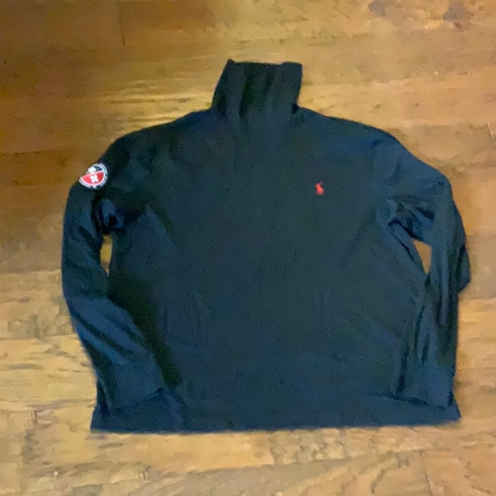Polo by Ralph Lauren Black Turtleneck Sweater